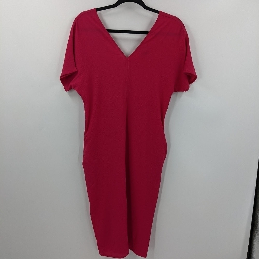 BOBEAU Double V Sheath Dress